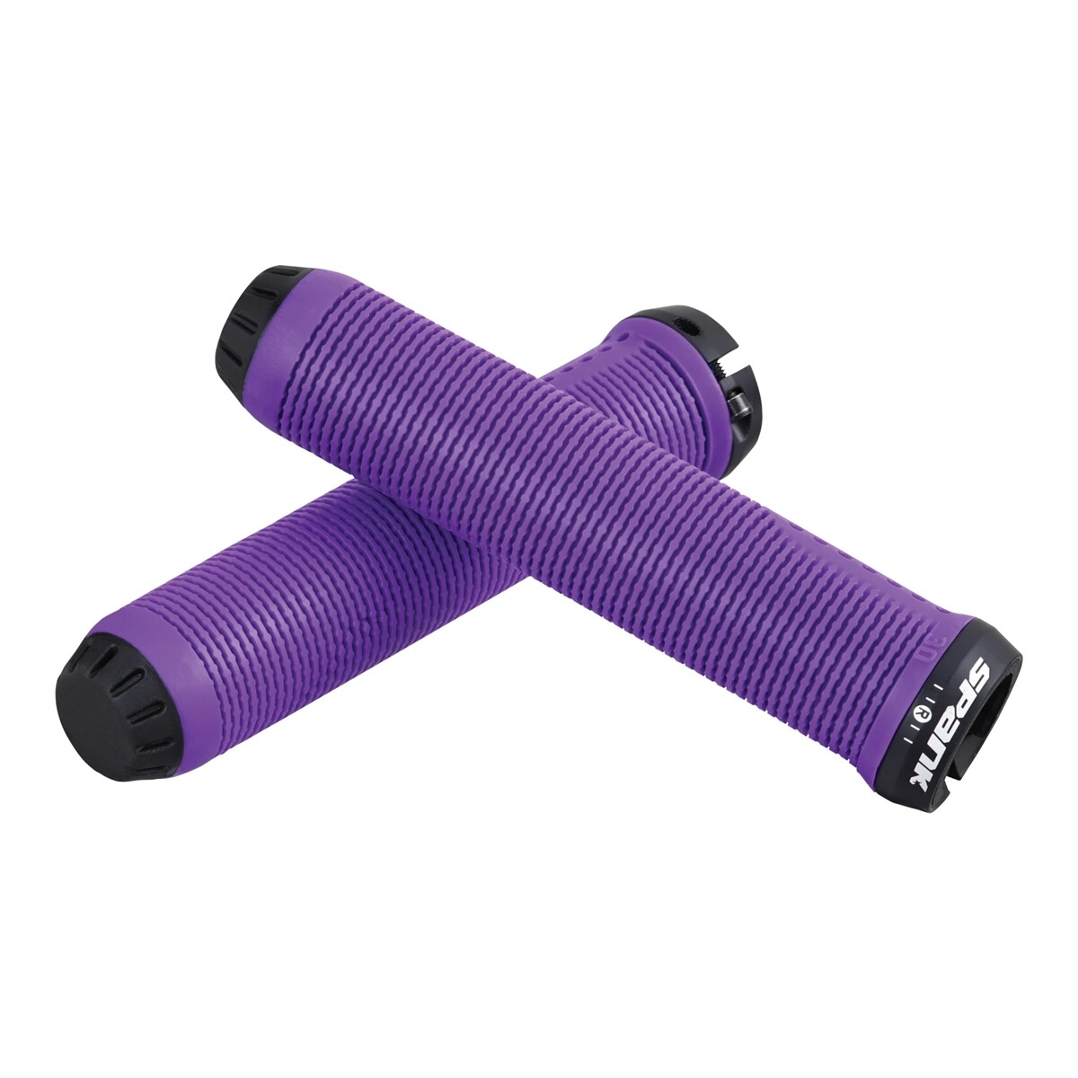 manopole spike 30 lock-on 30mm x 145mm viola SPANK bici mtb
