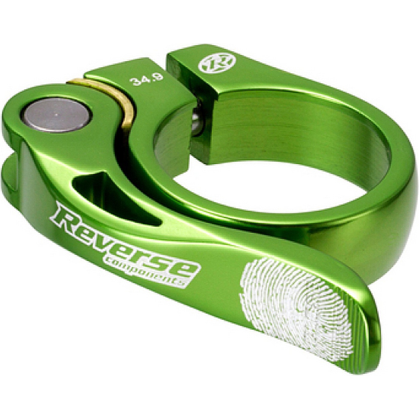 Morsetto sella reverse long life ø34 9mm verde Bici