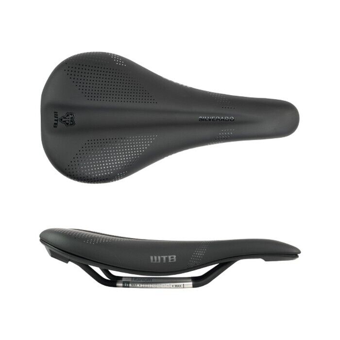 sella silverado 265 medium dnax 142x265mm nero acciaio WTB corsa mtb