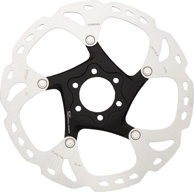 Shimano XT RT86M 180mm 6-Bolt Icetech Disco Rotore Freno