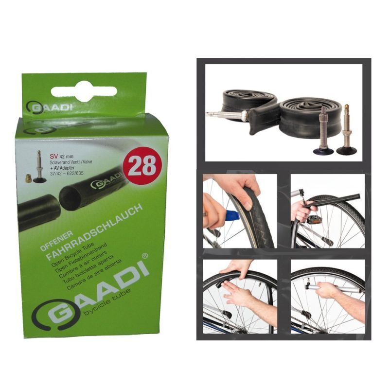 GAADI Camera d''aria per bicicletta 26 50/54-559 FRANCESA 47MM