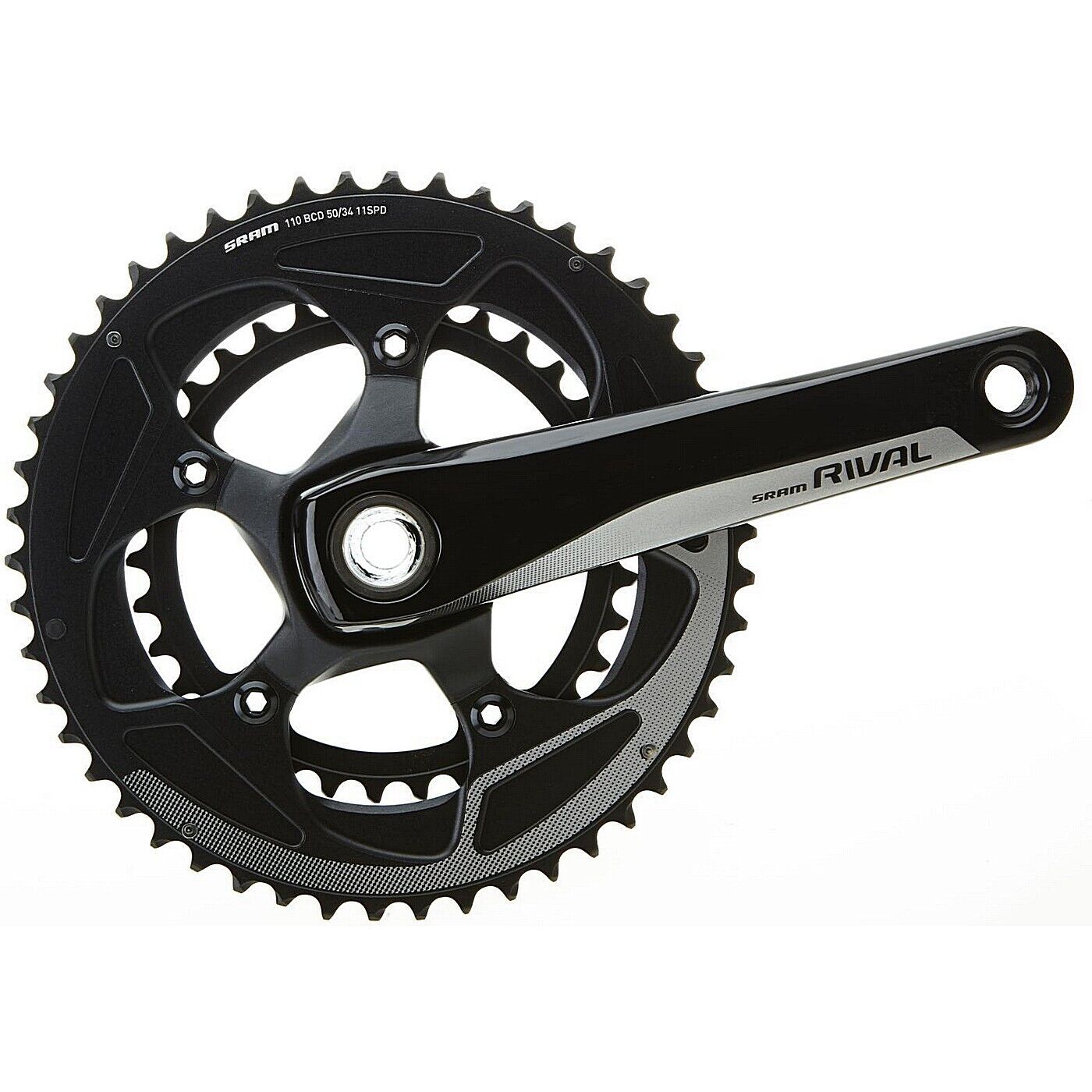 Guarnitura rival22 gxp 175 50-34 yaw calotte gxp non incluse Sram Bici