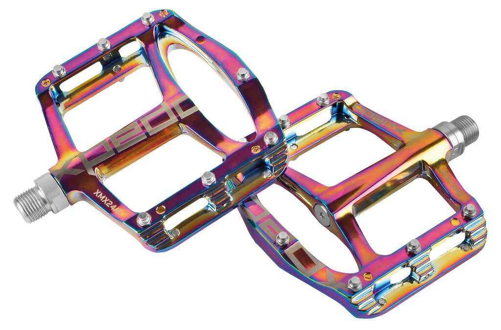 Pedali Xpedo SPRY+ 9/16" 101x106x11mm Oil Slick