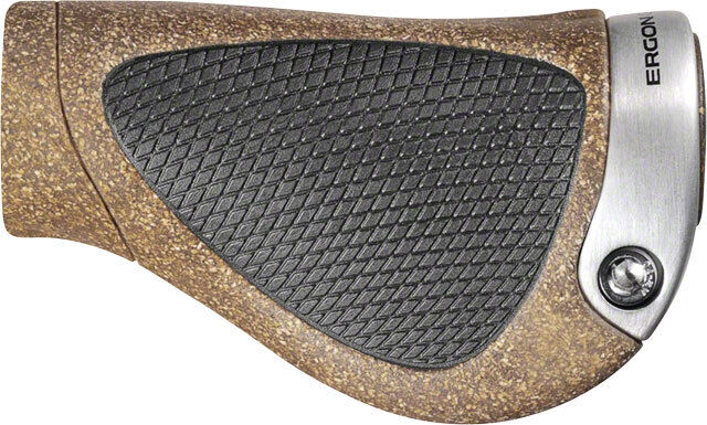 Ergon GP1-S Biokork Gripshift Piccolo Nero/Marroncino