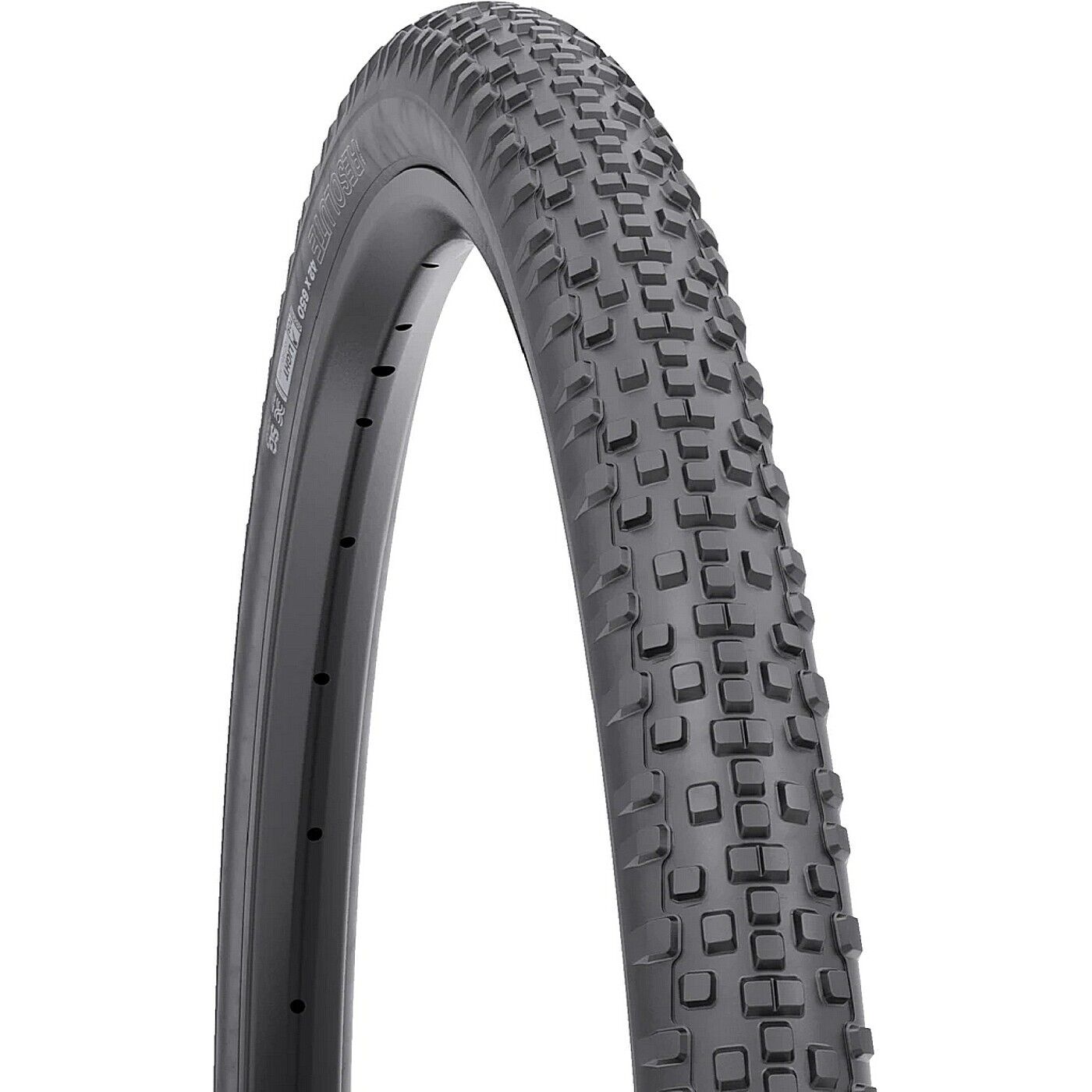 Pneumatico wtb resolute 700 x 42 road tcs / 120tpi a rotolamento veloce dual dna