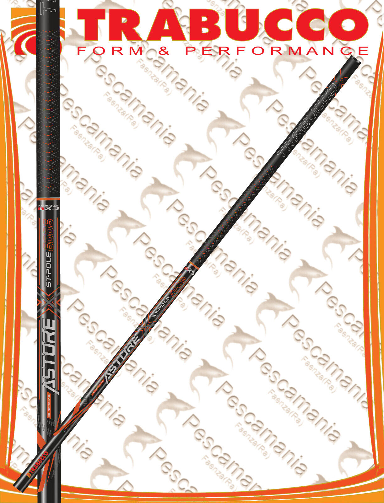 Canna Fissa Trabucco ASTORE X ST-POLE mt 8.00