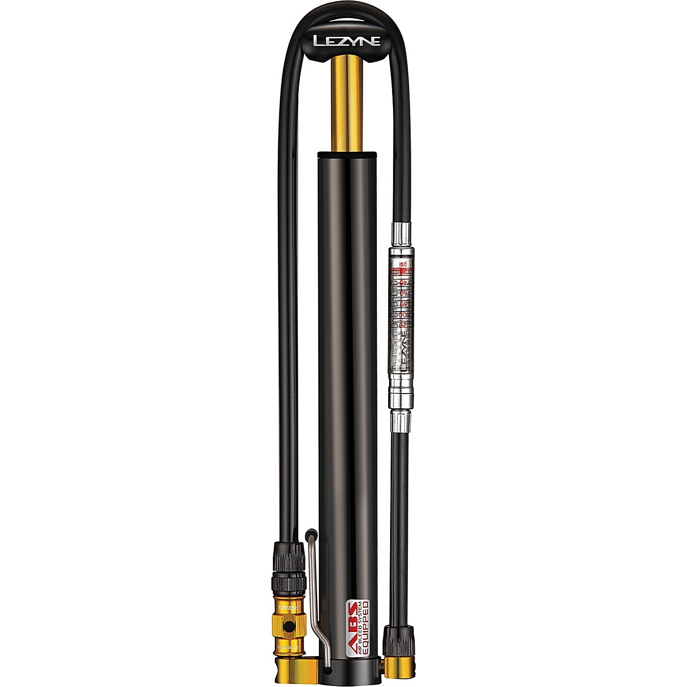 Lezyne mini cnc micro floor driver hvg nero Bici