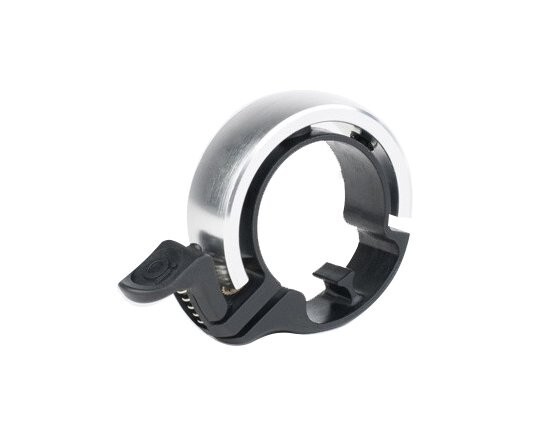 Campanello per bici Knog Oi Classic Silver L