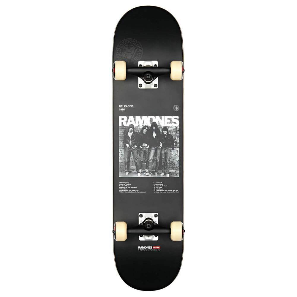 Skate Completo Globe G2 Ramones Ramones 7.75'' - Limited Edition