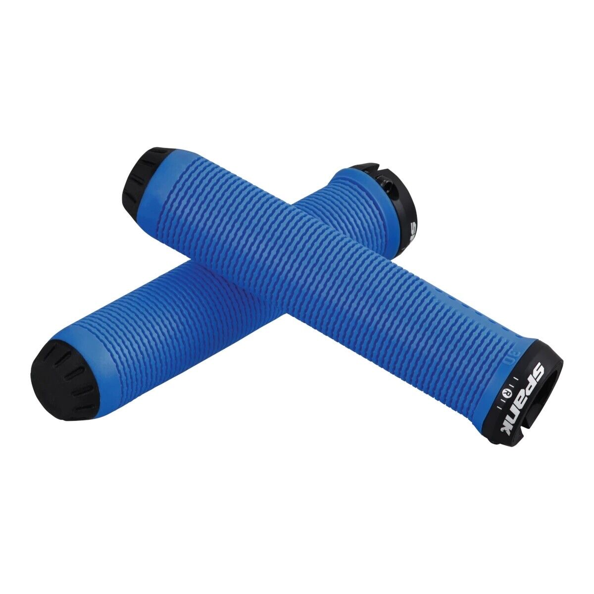 manopole spike 30 lock-on 30mm x 145mm blu SPANK bici mtb