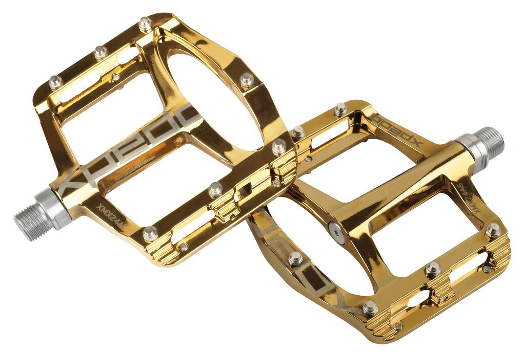 Pedali Xpedo SPRY+ 9/16" 101x106x11mm Gold Slick