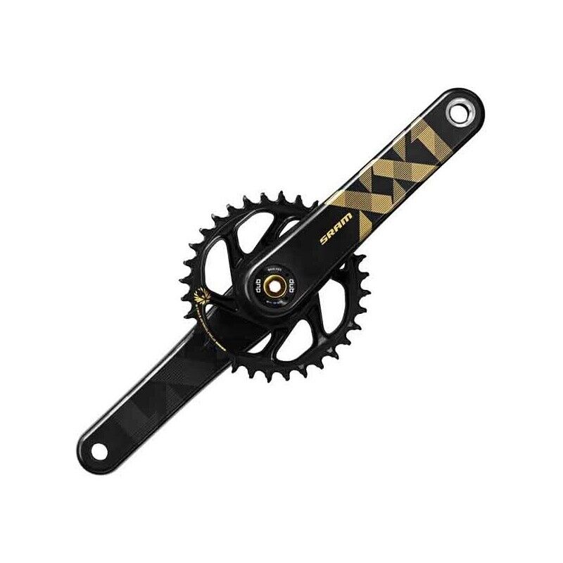 guarnitura xx1 eagle dub 170mm boost direct mount 34d x-sync2 oro SRAM bici mtb