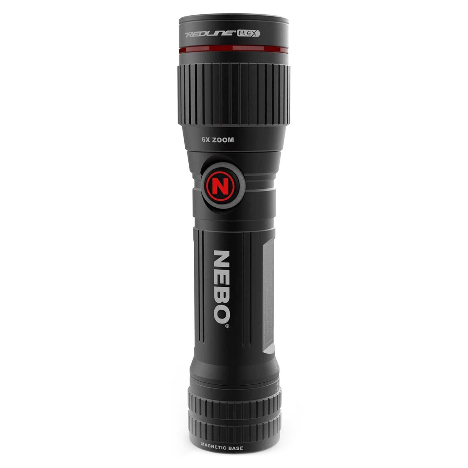 NEBO Torcia portatile a batteria, clip, 500 Lumen, base magnetica, impermeabile