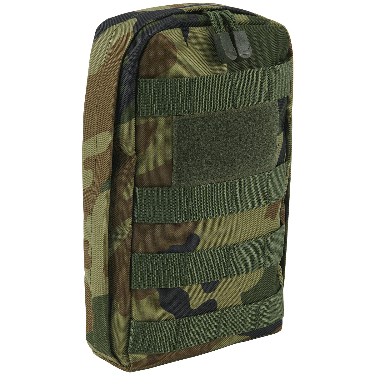Brandit MOLLE Custodia Snake Cerniera Organizzatore Tasca PALS Woodland Camo