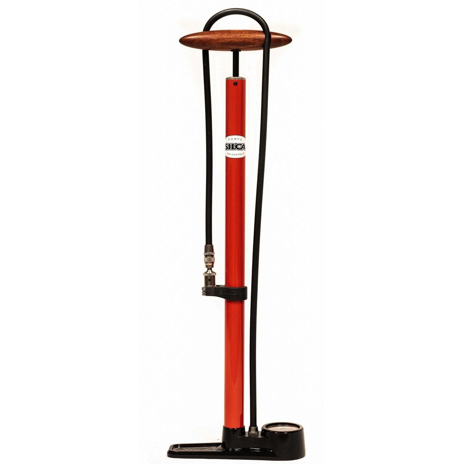 Silca Pista Floor Pump Red One Size