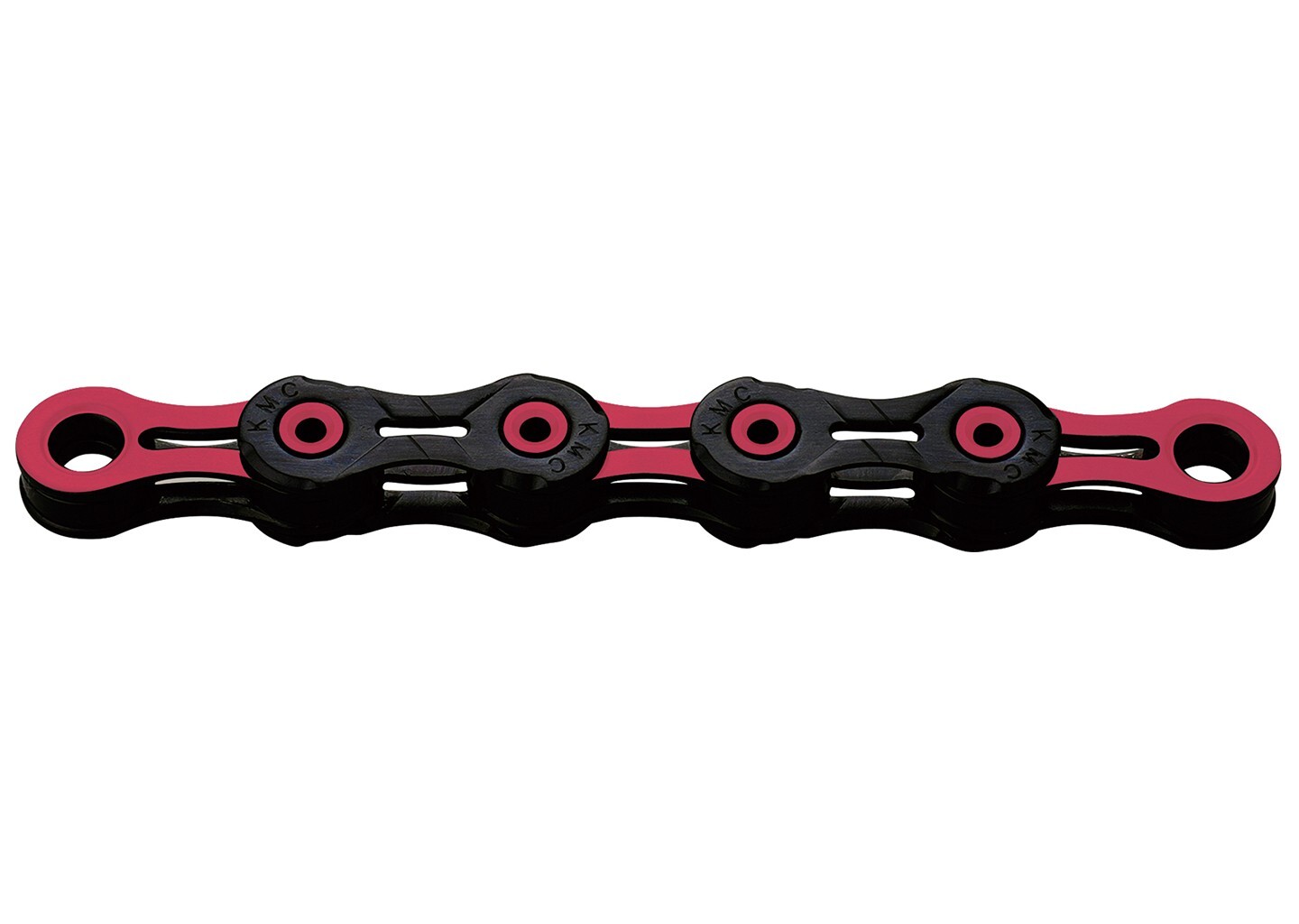 Catena KMC X11 SL DLC Super Light 118 maglie 11 velocità nero/rosa