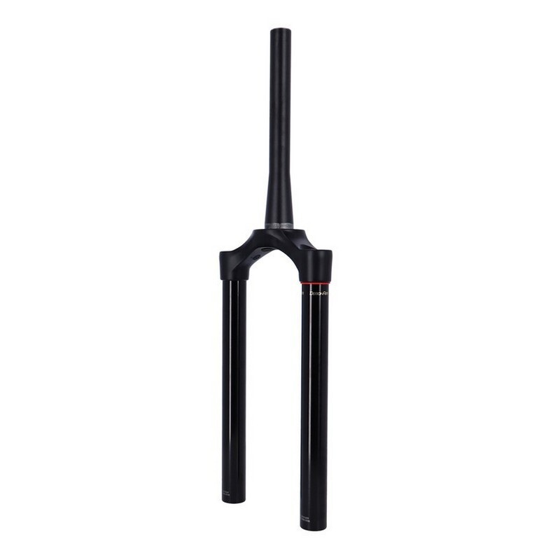 tubo sterzo conico forcella con steli lyrik/yari/trek 27.5/29 boost nero lucido
