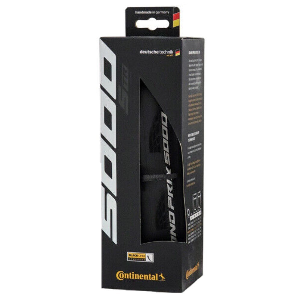 Continental Grand Prix 5000 S Tr 700x30c Pneumatici Tubeless Ready Nero 700c