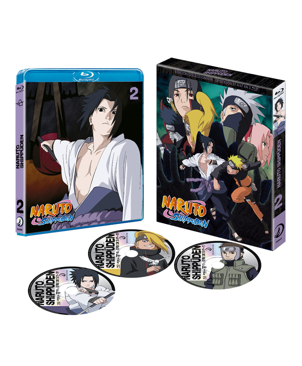 Naruto Shippuden Box 2 Bluray (Sp ) (155191)