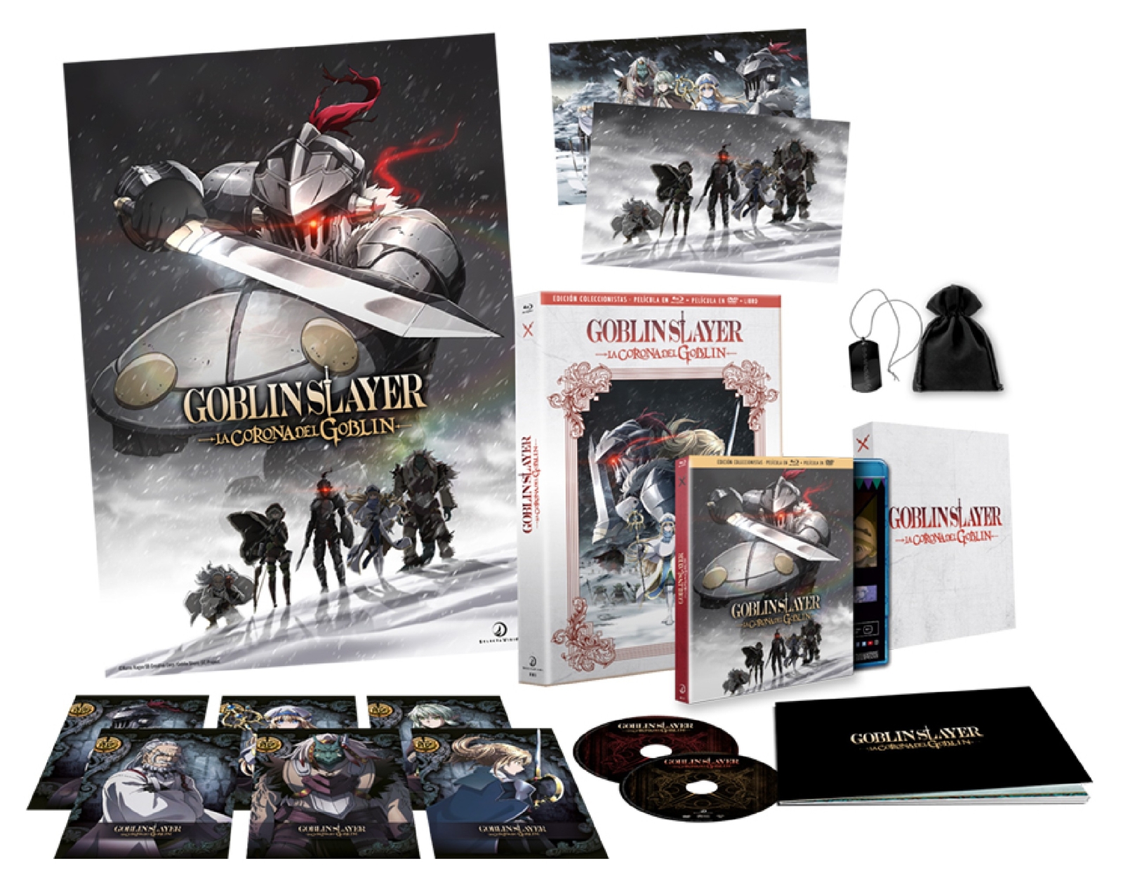 Goblin Slayer: La Corona del Goblin. Película. Bluray Coleccionista A4. [Blu-