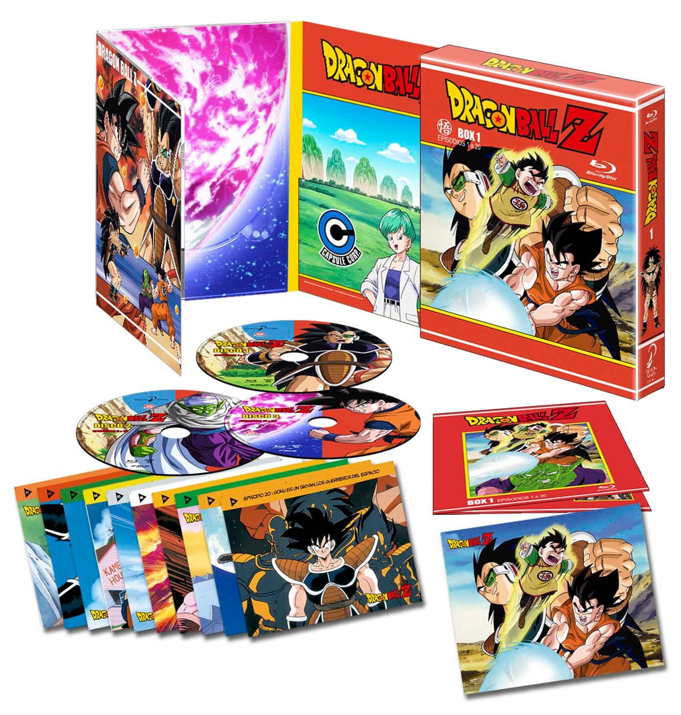 Dragon Ball Z Box 1 EP 1 Al 20 Bluray (Sp ) (149145)