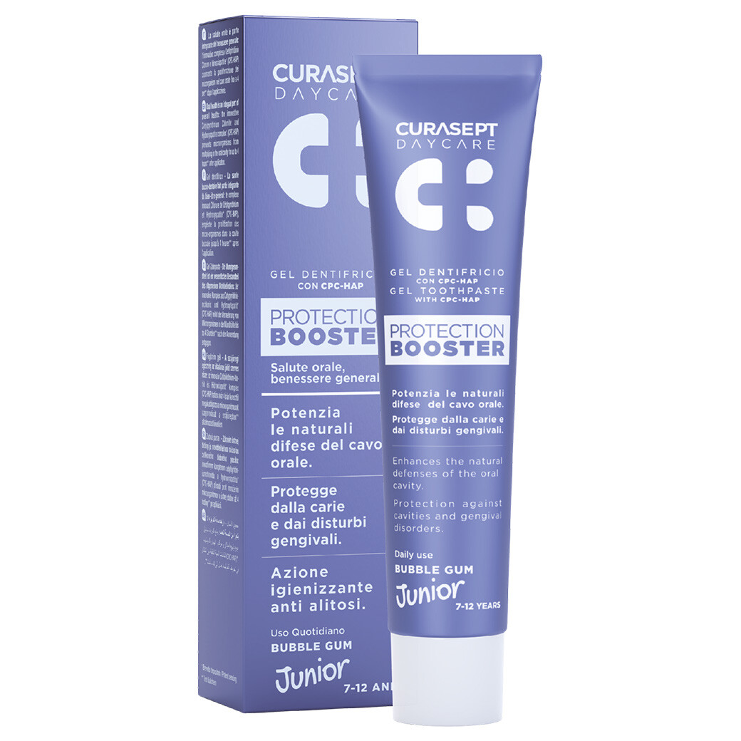 Dentifricio Junior Bubble Gum Curasept Daycare 75ml