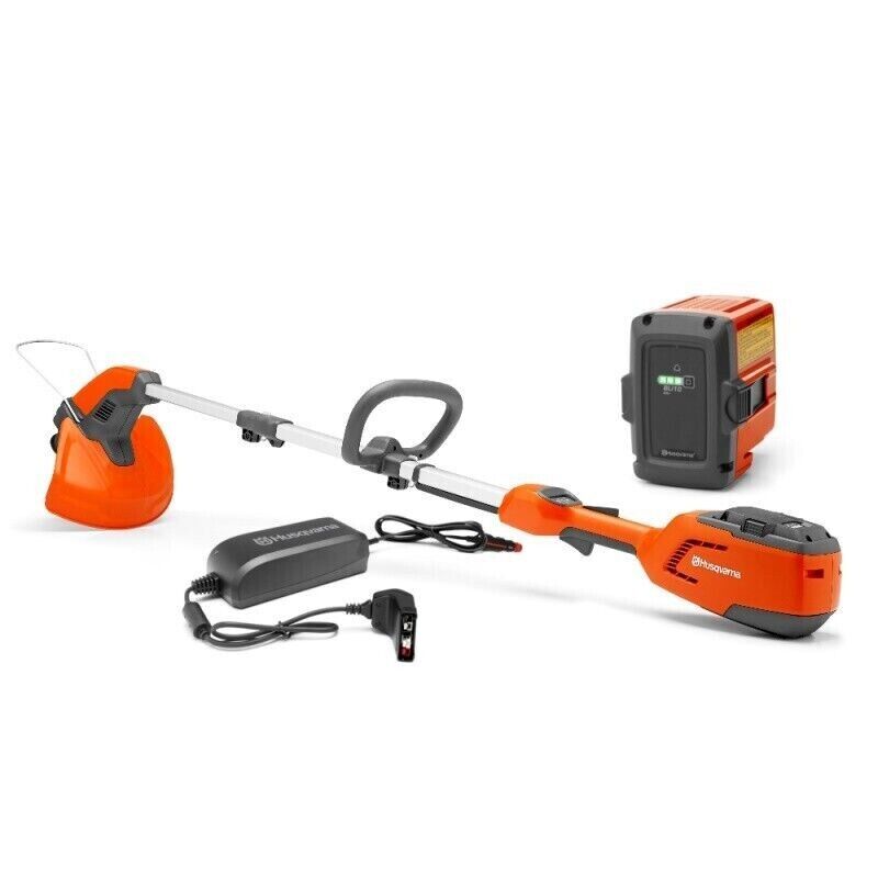 Decespugliatore tagliabordi HUSQVARNA 115IL + batteria Bli10 caricabatteria QC80