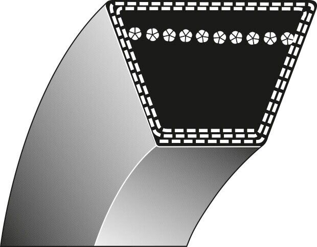 Cinghia MOTORE-LAME  trattorino rasaerba MTD B 130 MTD 754-0145A 754-0329A