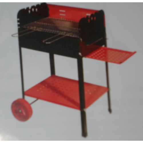 barbecue stella a legna carbone e carbonella fornacella bbq 35x50xh80 cm