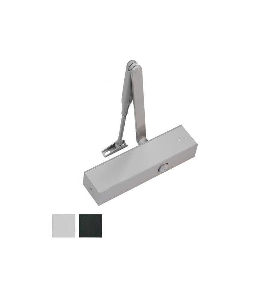 Chiudiporta Aerodinamico Argento Ts 83 Bca Dorma