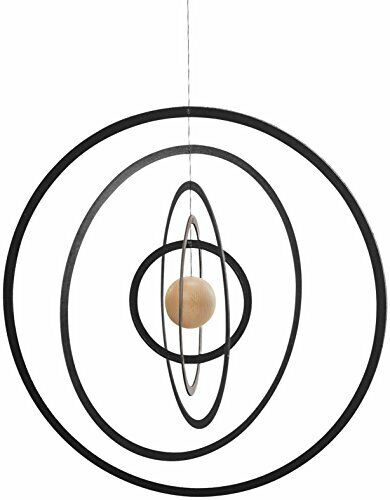 Flensted Mobiles Science Fiction, Nature Mobile, Acciaio, Marrone/Nero, (v8w)