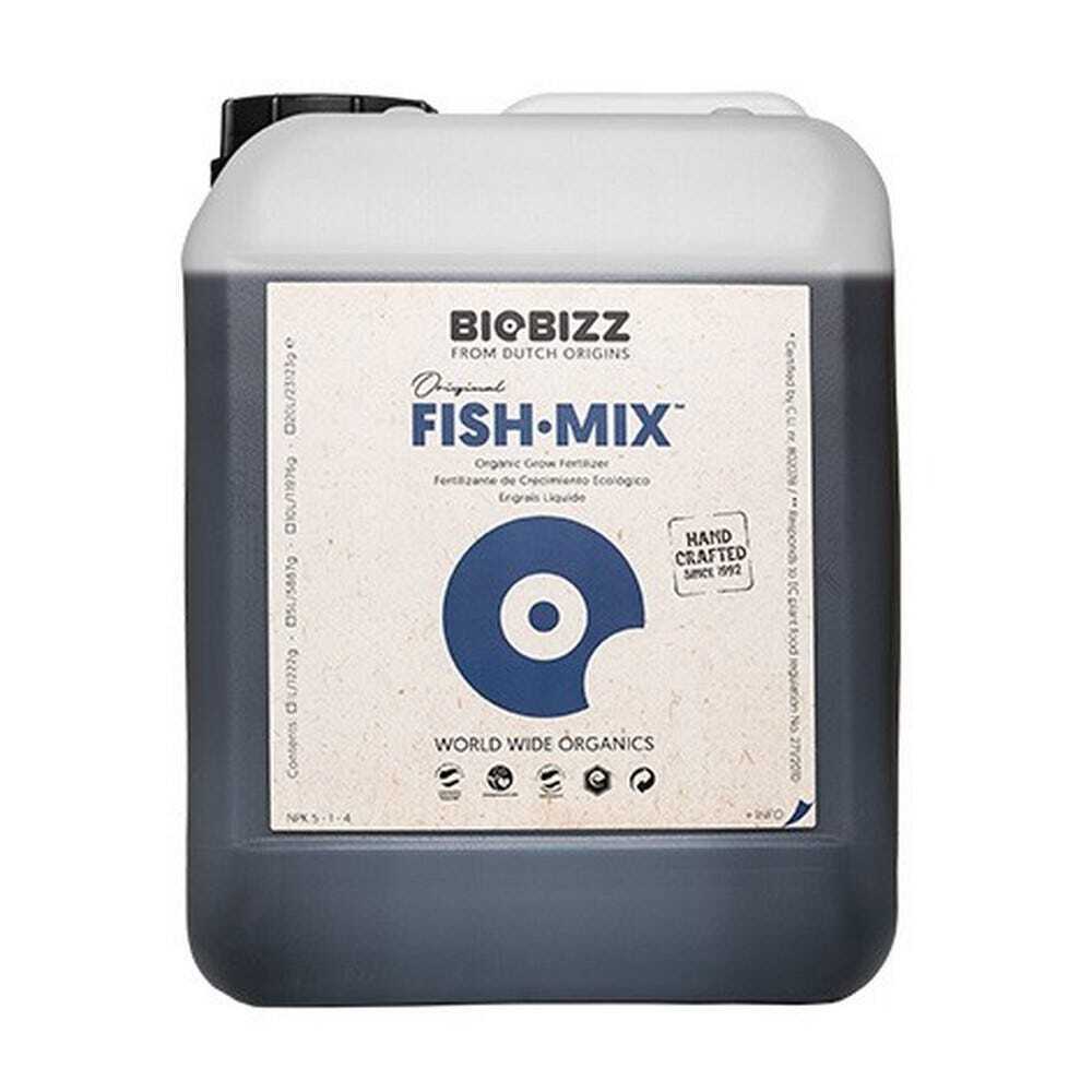 Fertilizzante per Coltivazione esterna BioBizz Fish-mix (5L)