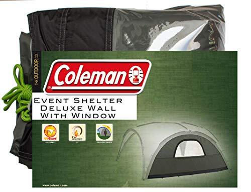 COLEMAN Event Shelter Deluxe Parete Laterale con Finestre per Gazebo, Nero