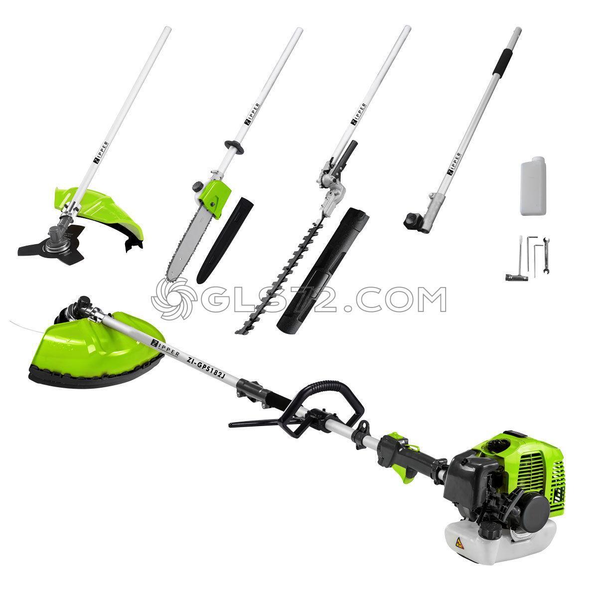 DECESPUGLIATORE MULTIFUNZIONE TAGLIASIEPE MOTOSEGA POTATORE ZIPPER ZI-GPS182J