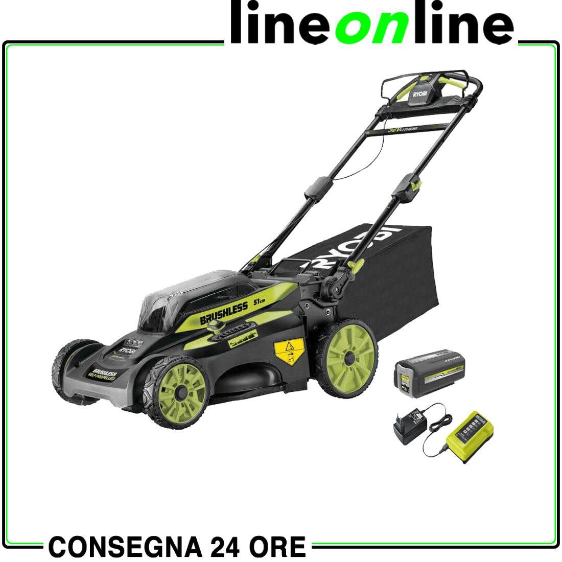 Tagliaerba a batteria Ryobi RY36LMX51A-160 brushless 36V semovente