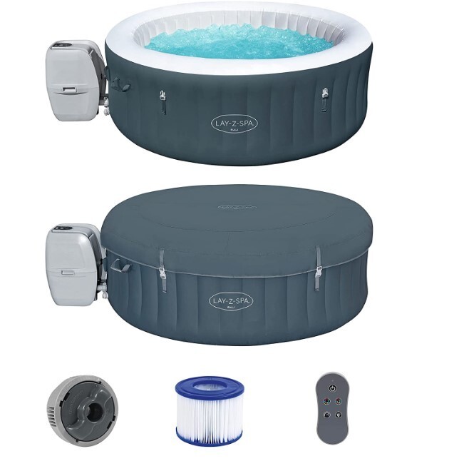 Bestway Lay-Z-Spa BALI AirJet Piscina Idromassaggio Gonfiabile 4 Persone
