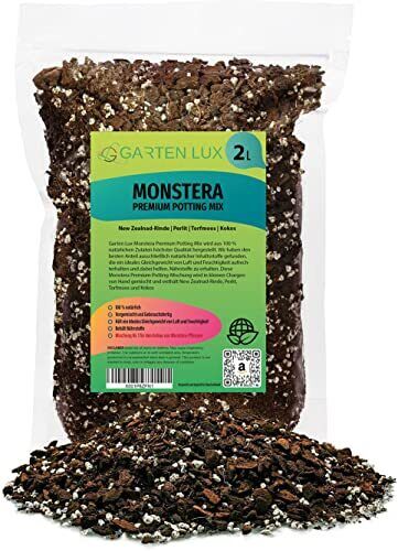 Garten Lux Premium Monstera Terreau pour plantes carnivores - Paquet de 2 (T0e)