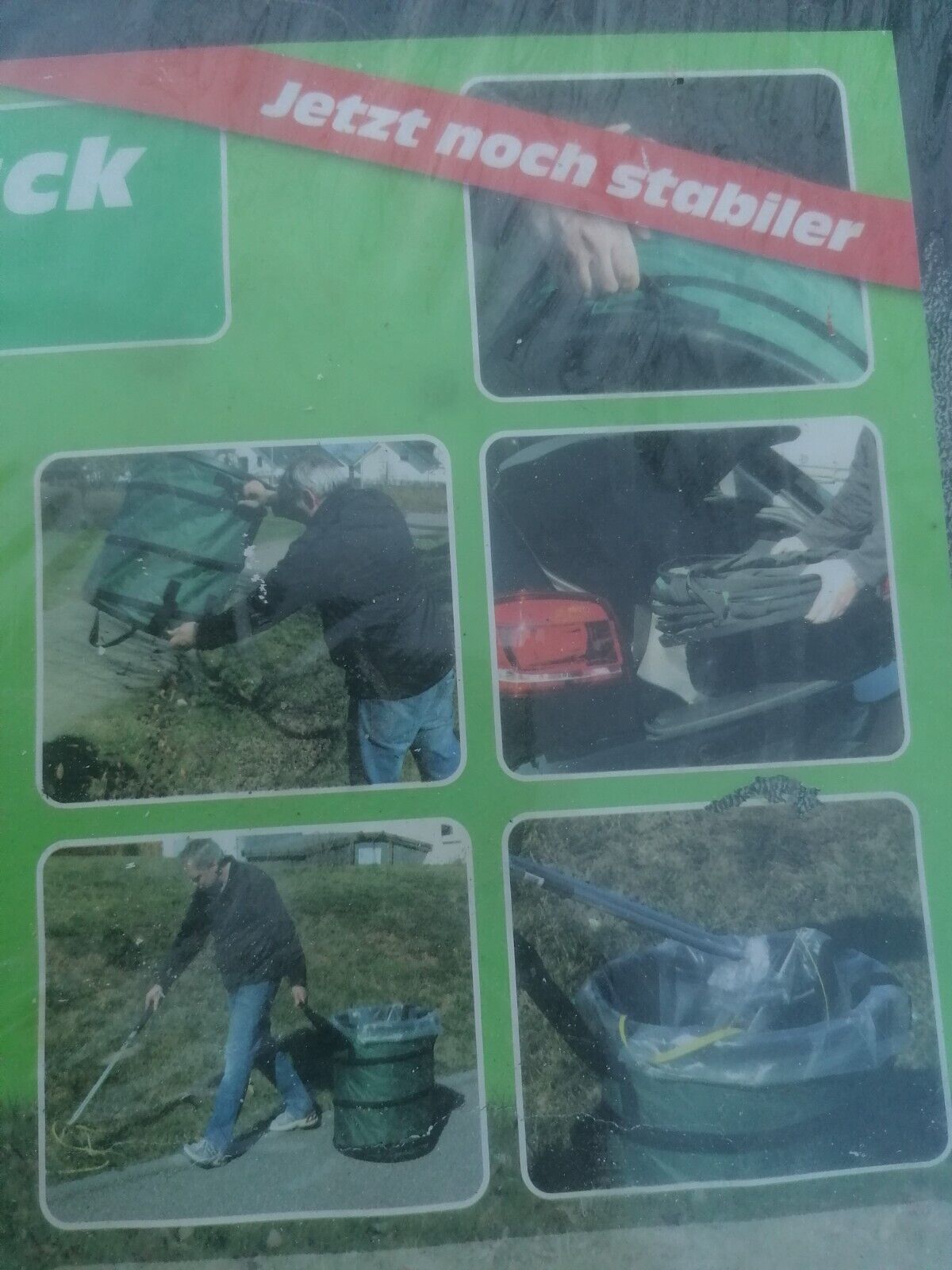 Laubsack  100l x rifiuti orto nuovo e rete e tubo