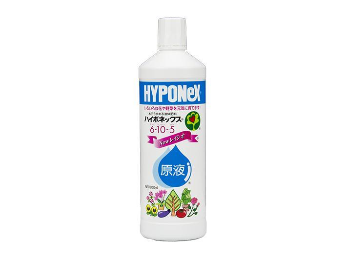 Hyponex liquido giapponese, NPK 6-10-5 (800 ml), concime per bonsai