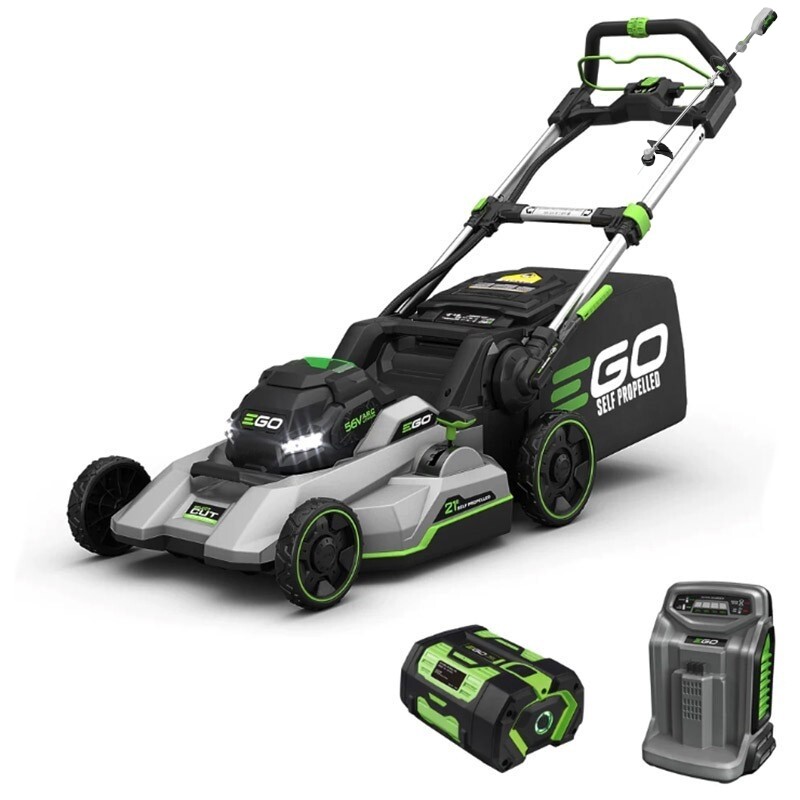 Ego LM2135E-SP - Rasaerba  52 cm Batteria 7.5 Ah Carica Decespugliatore Omaggio