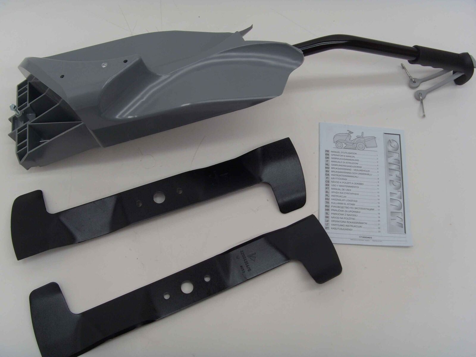 Kit mulching tappo e lame trattorino 84 cm MP84 ORIGINALE STIGA 299900370/0