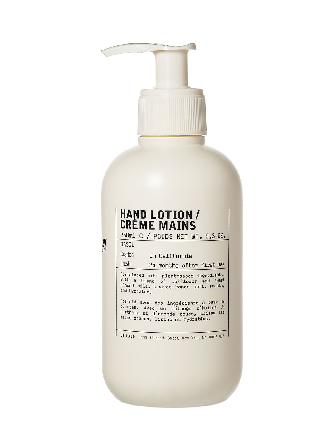 250Ml Basil Hand Lotion