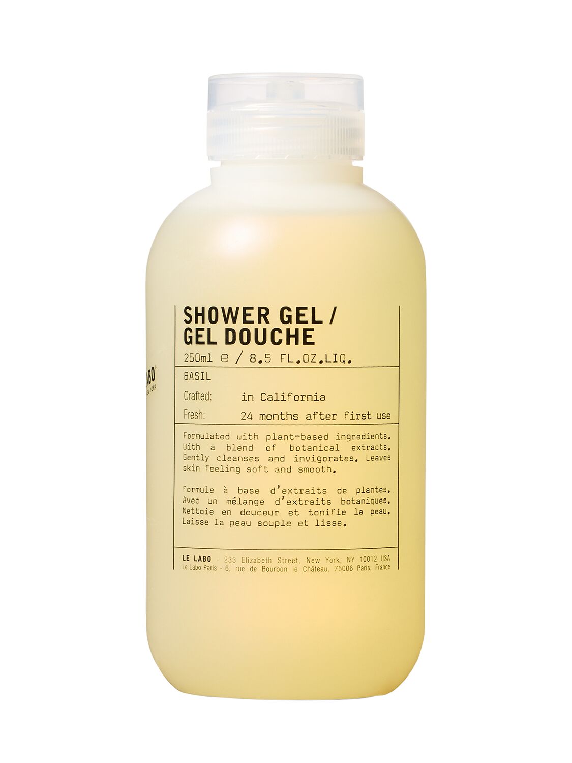 250Ml Basil Shower Gel