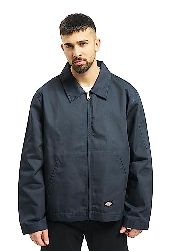 Dickies Jt75 Giacca, Blu (Dark Navy), Large X Regular Uomo
