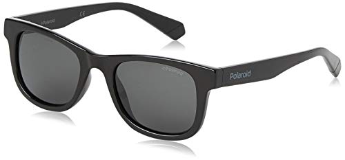 Polaroid Pld 8009/N/New Occhiali, 807/M9 Black, 44 Unisex-Bambini E Ragazzi