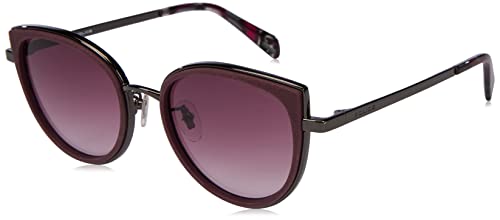 Police Spld83 Sunglasses, Fucsia C/Glitter, 52 Unisex-Adulto