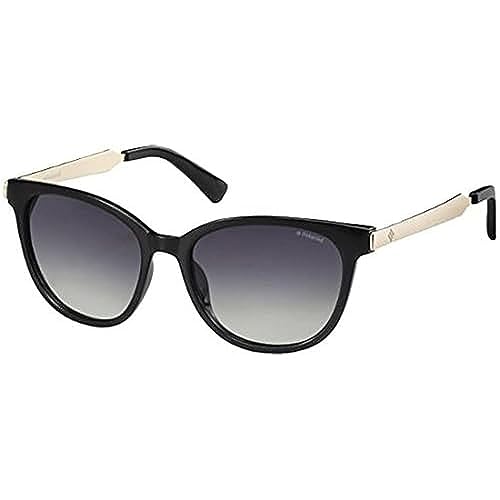 Polaroid Pld 5015/S Ix Occhiali Da Sole, Nero (Black Rose Gold/Grey Sf Pz), 55 Donna