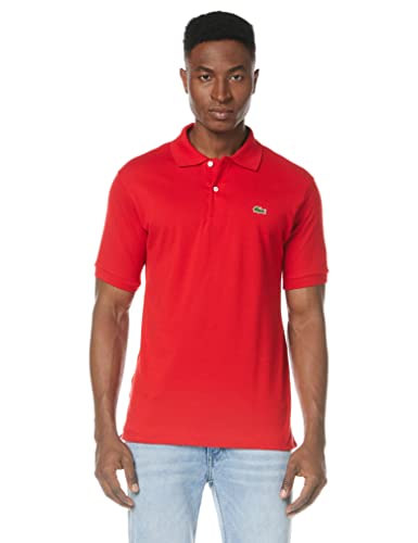 Lacoste L1212, Polo Uomo, Rosso (Rouge), M