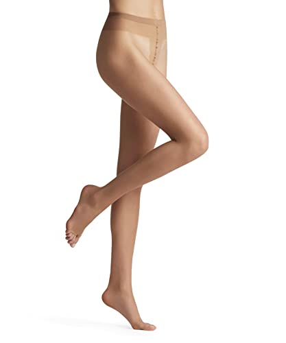 Falke Shelina Toeless 12 Den W Ti Ultra-Trasparenti Velati Tinta Unita 1 Pezzo, Collant Donna, Effetto Pelle (Powder 4169), M