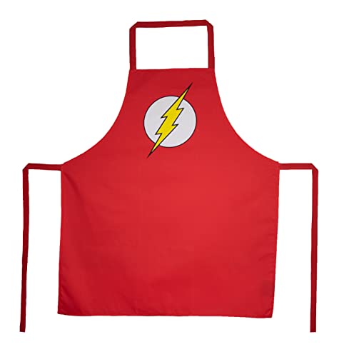 Sd Toys Delantal Grembiule Flash Dc Comics, Único (Pacco Da 5) Unisex-Adulto